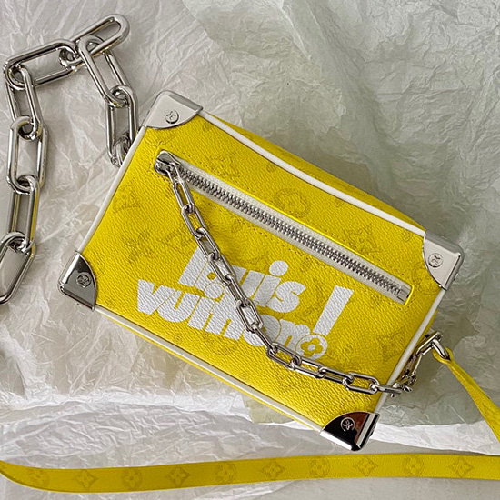 Louis Vuitton Mini Soft Trunk Yellow M80816