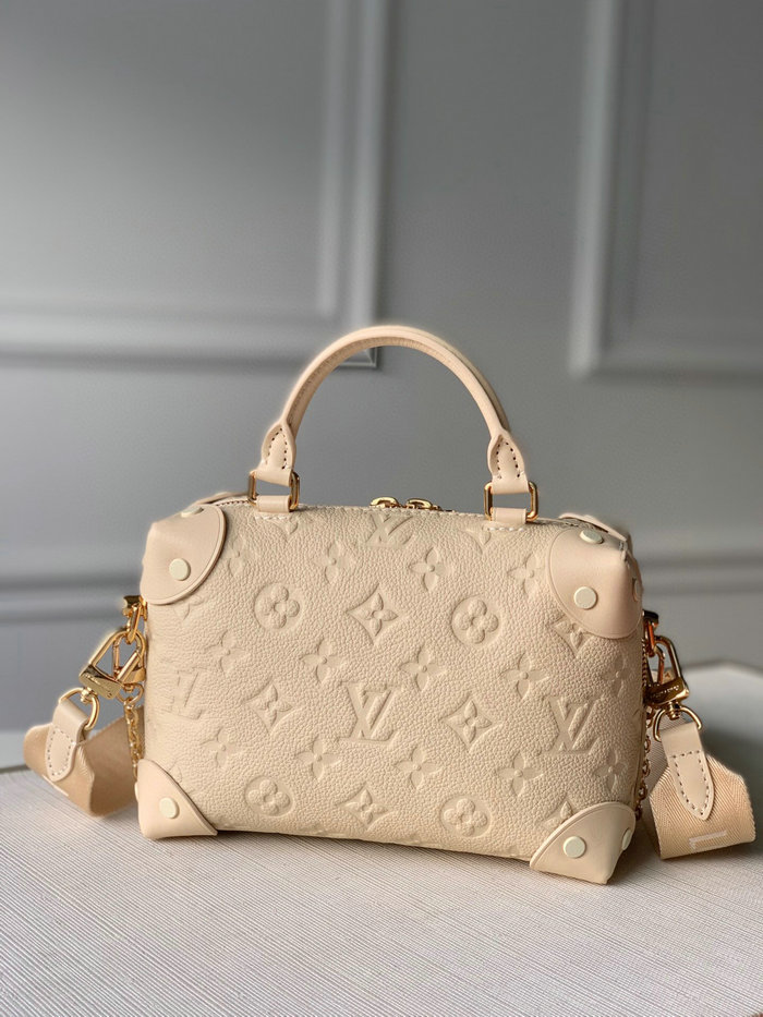 Louis Vuitton Petite Malle Souple Cream M45393