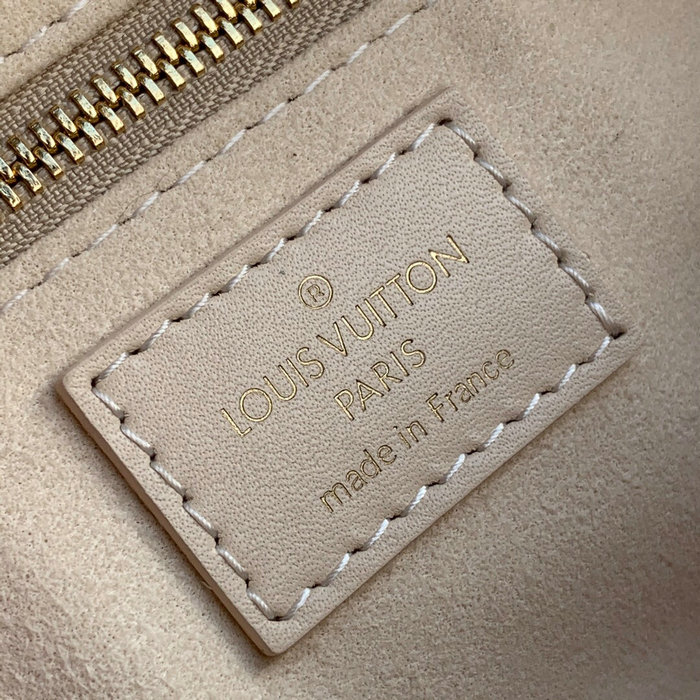 Louis Vuitton Petite Malle Souple Cream M45393