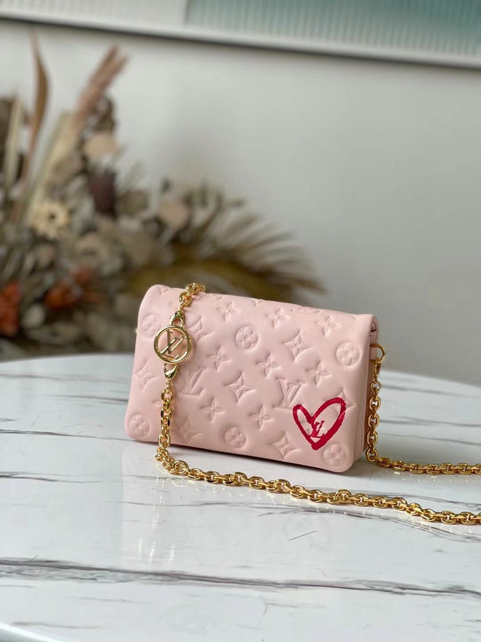 Louis Vuitton Pochette Coussin Pink M80834