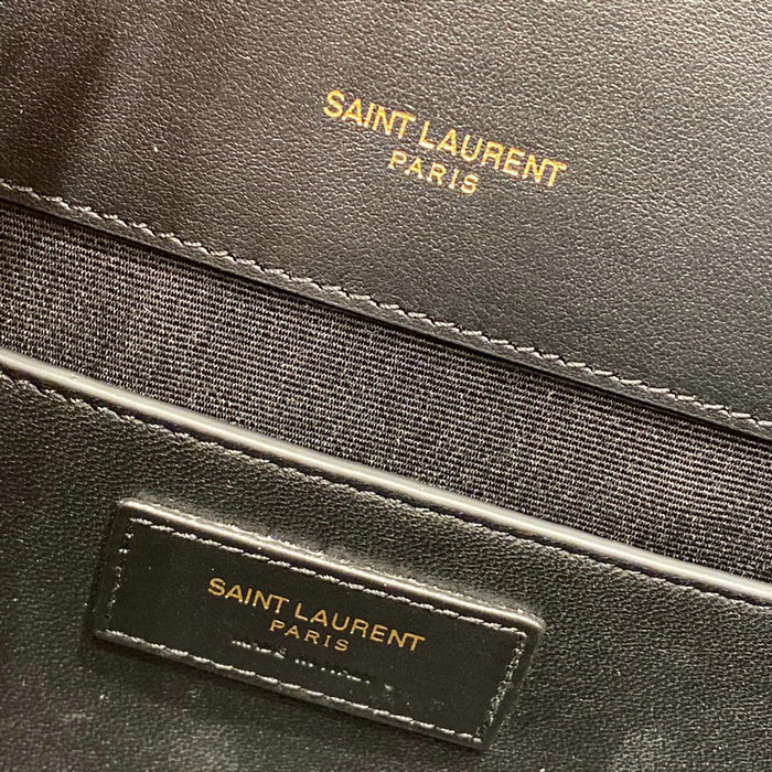 Saint Laurent Envelope Medium Bag Black 487206