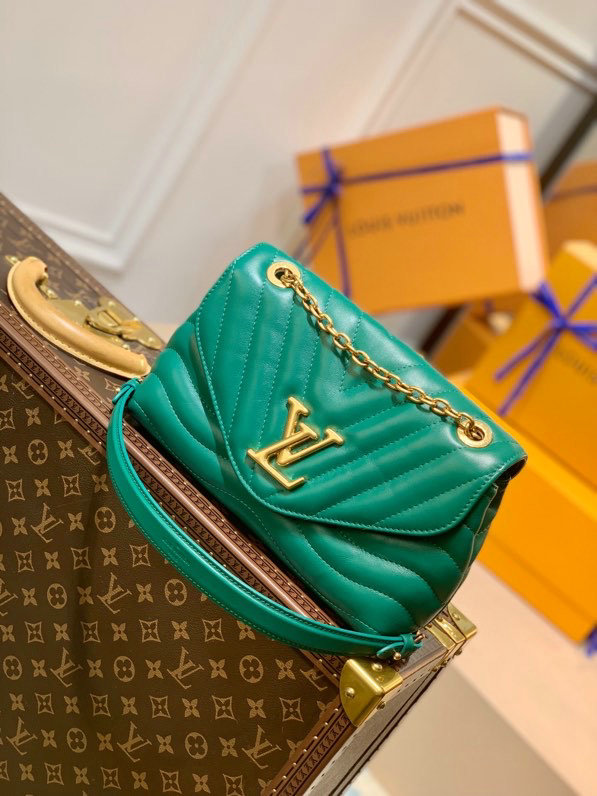 LV New Wave Chain Bag Green M58664