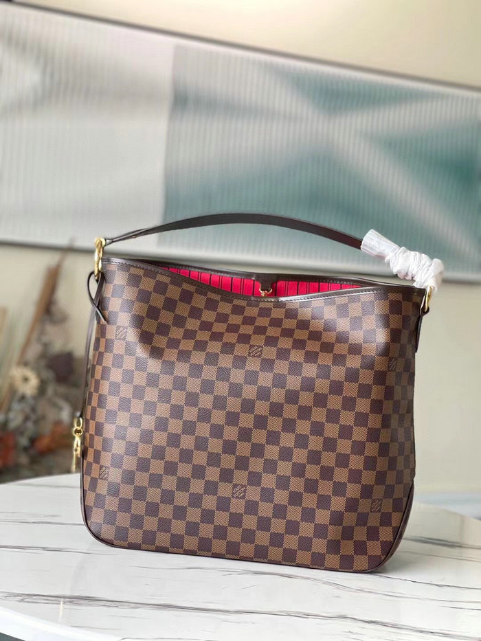 Louis Vuitton Damier Ebene Canvas Delightful MM N50156