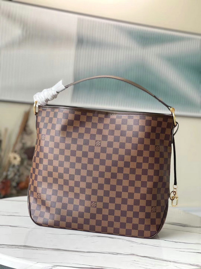 Louis Vuitton Damier Ebene Canvas Delightful MM N50156