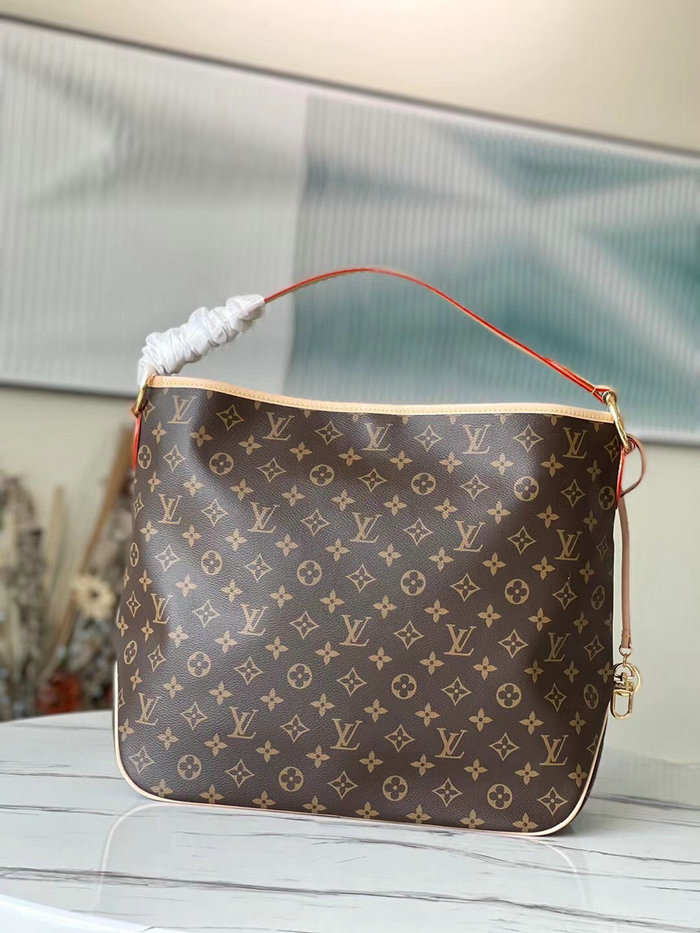 Louis Vuitton Monogram Canvas Delightful MM Rose M50156