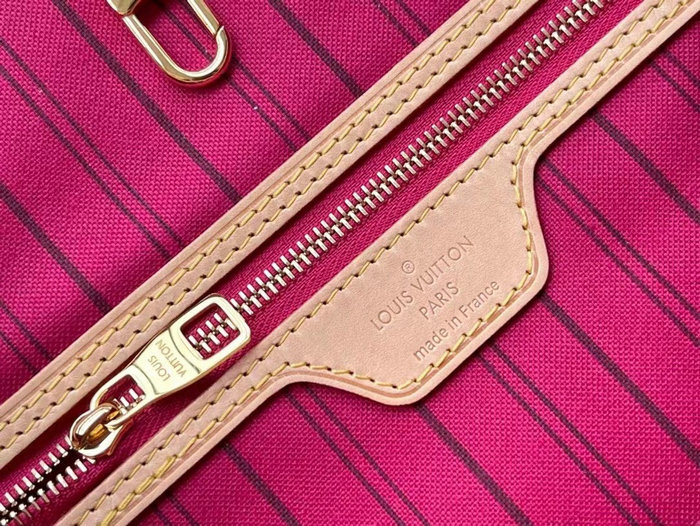 Louis Vuitton Monogram Canvas Delightful MM Rose M50156