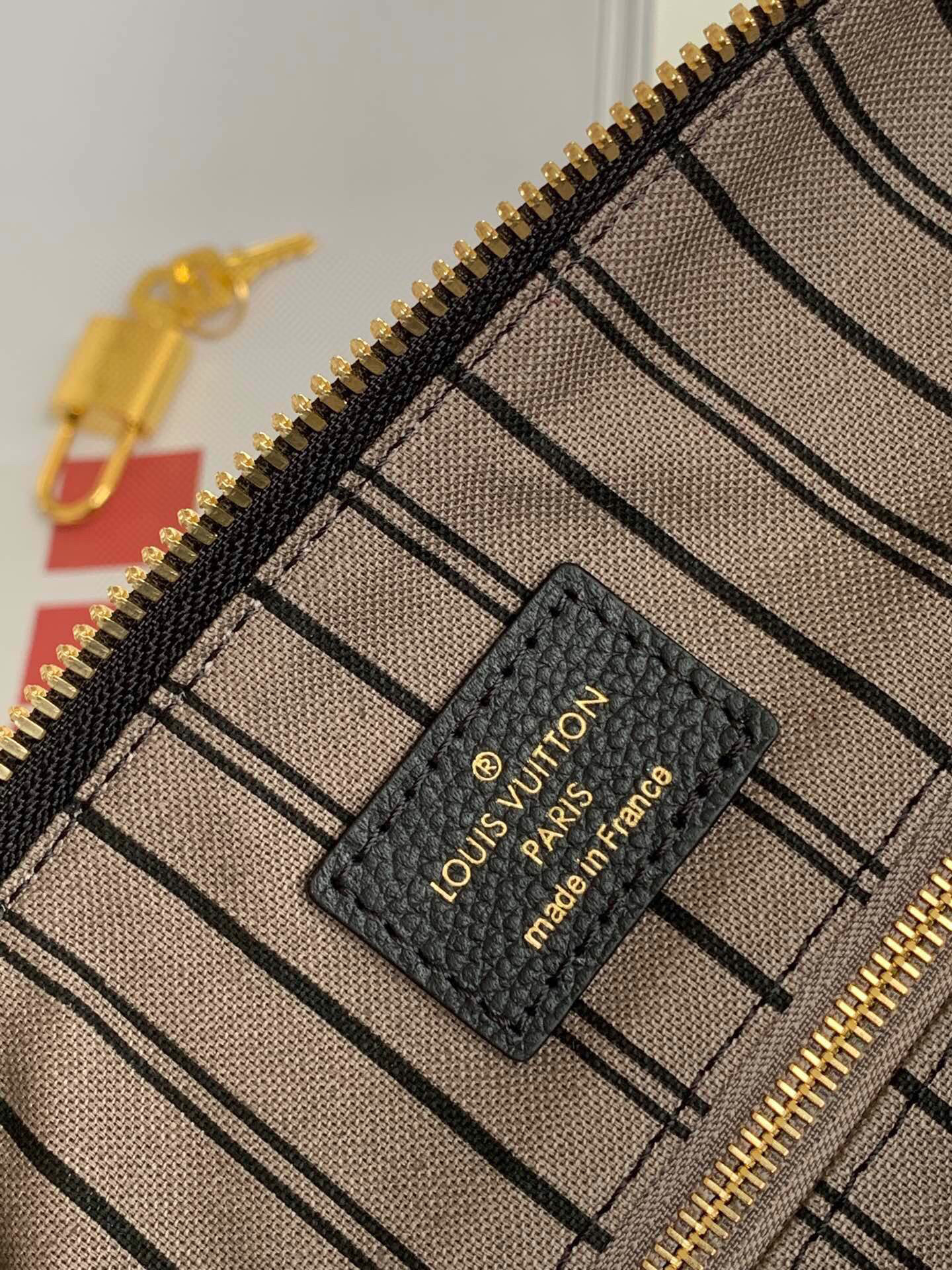 Louis Vuitton Monogram Empreinte Speedy Bandoulier Black M44736
