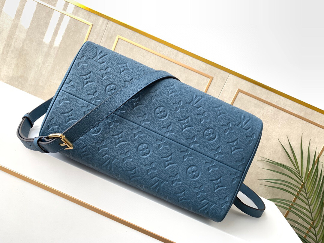 Louis Vuitton Monogram Empreinte Speedy Bandoulier Denim M44736