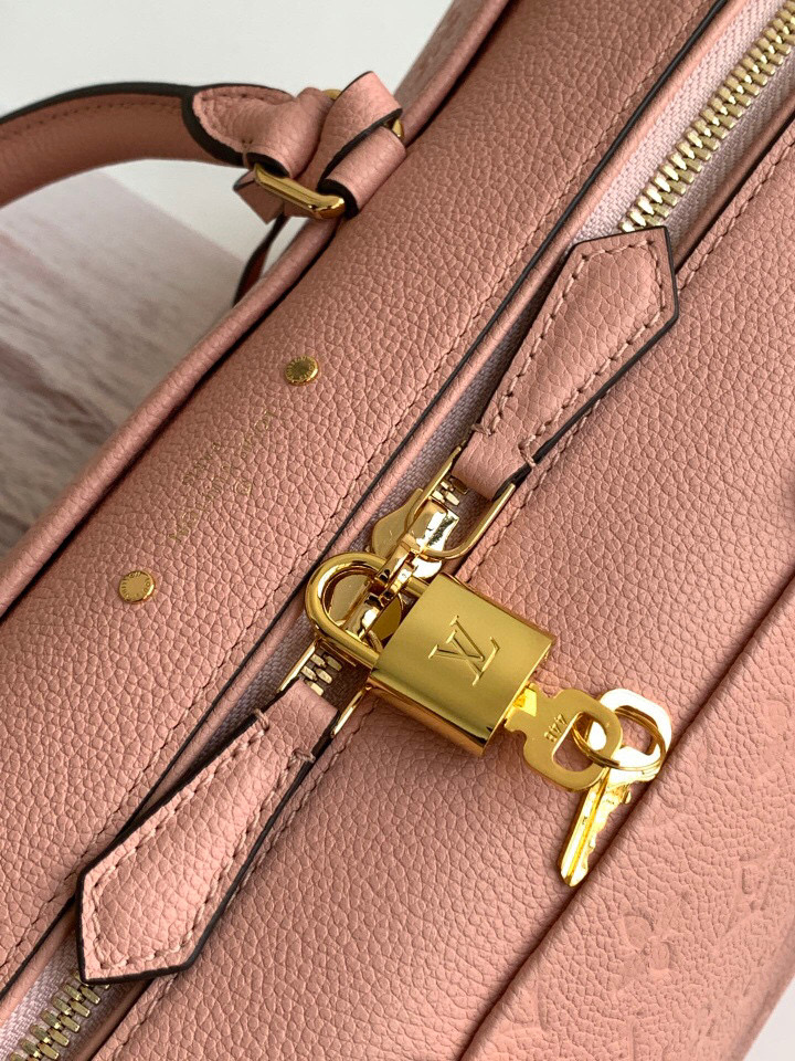 Louis Vuitton Monogram Empreinte Speedy Bandoulier Pink M44736