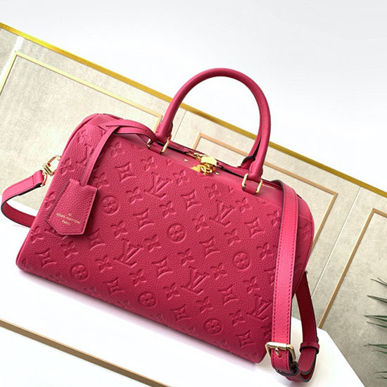 Louis Vuitton Monogram Empreinte Speedy Bandoulier Rose M44736