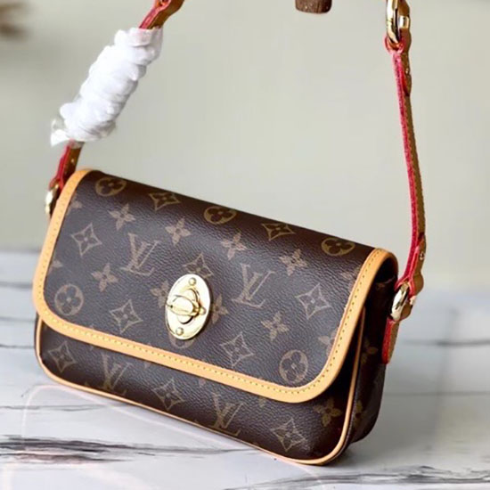 Louis Vuitton Monogram Tikal PM Shoulder Bag M40078