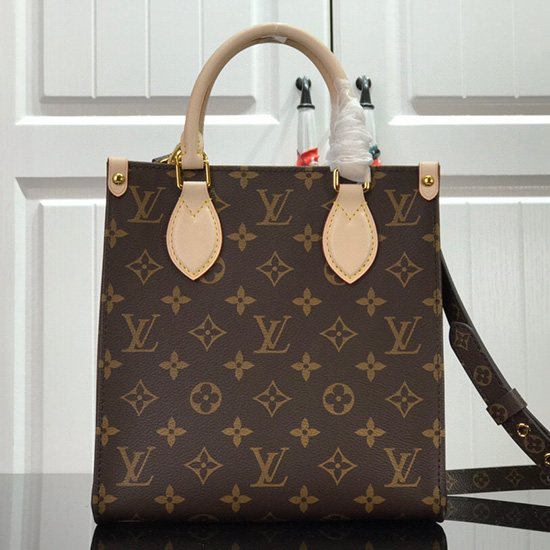 Louis Vuitton Monogram Canvas SAC PLAT BB M45847