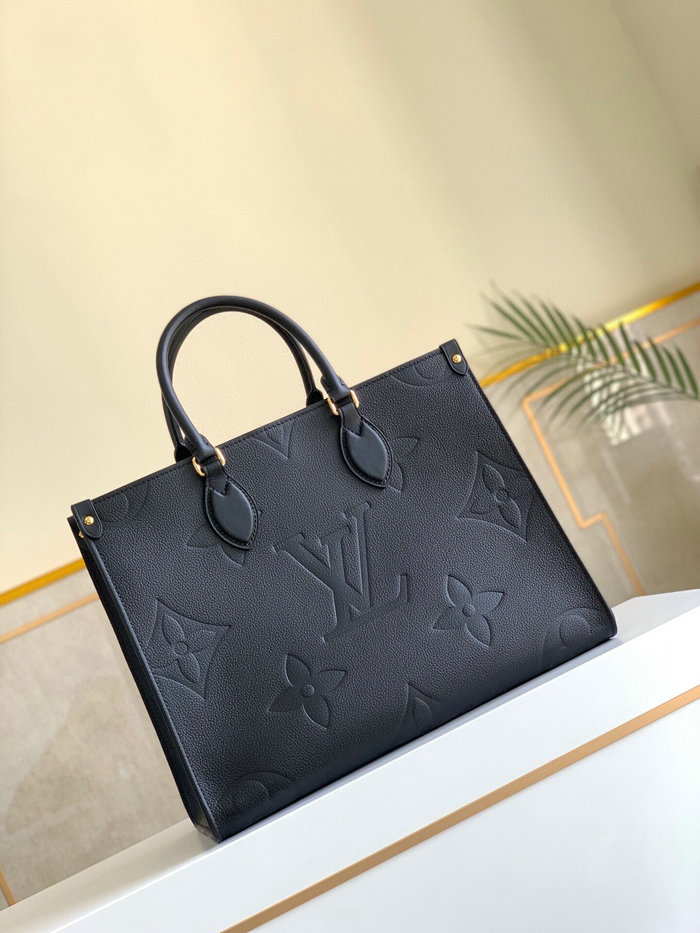 Louis Vuitton Onthego MM Black M45595