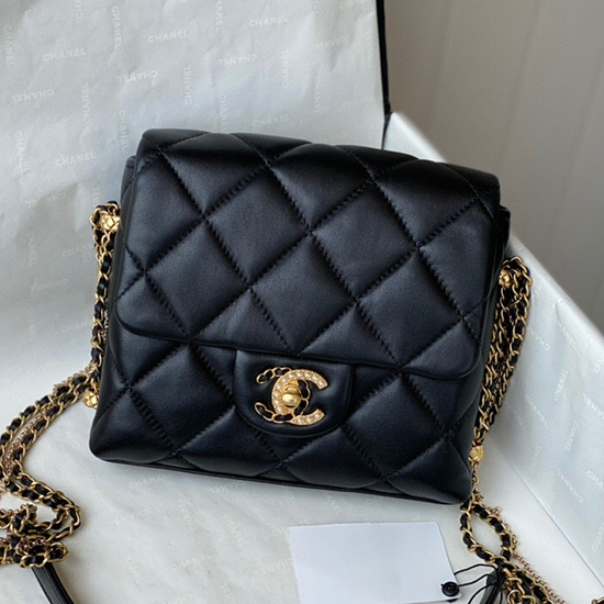 Chanel Mini Flap Bag Black AS2588
