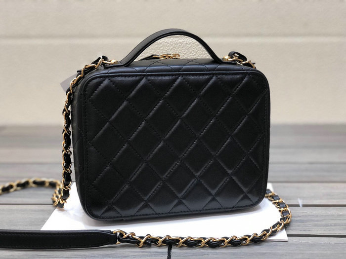 Chanel Vanity Case Black AS2900