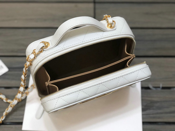 Chanel Vanity Case White AS2900