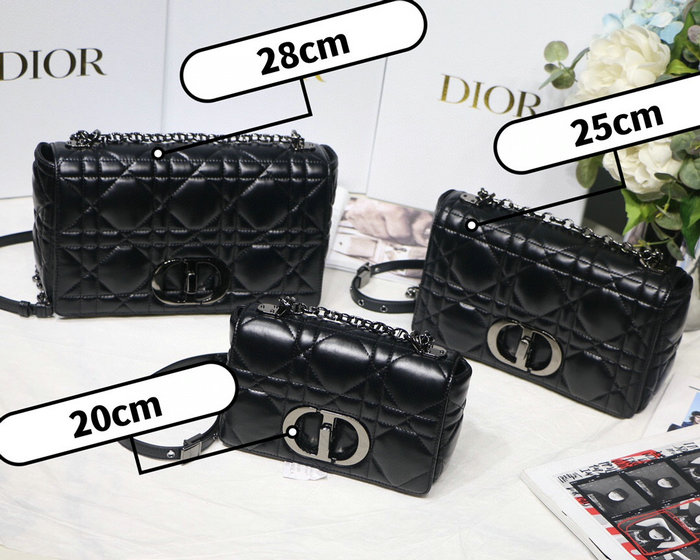 Dior Caro Bag Indigo Black DM8016