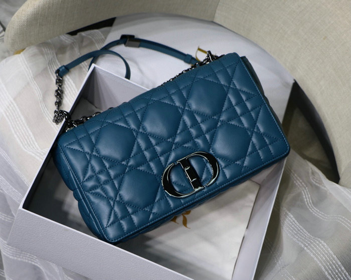 Dior Caro Bag Indigo Blue DM8016