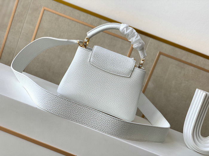 Louis Vuitton Capucines Mini White M55985