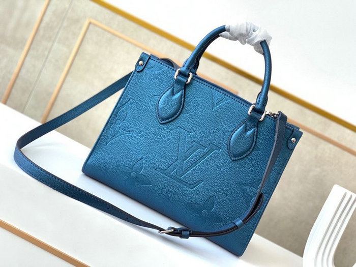 Louis Vuitton ONTHEGO PM Blue M45653
