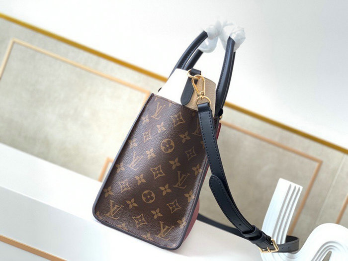 Louis Vuitton On My Side Burgundy M53823