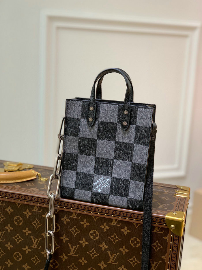 Louis Vuitton SAC PLAT XS Black N60479