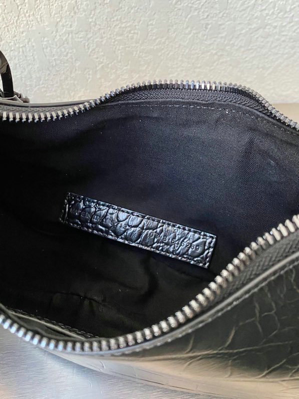 Balenciaga Le Cagole Calfskin XS Shoulder Bag Black B67130
