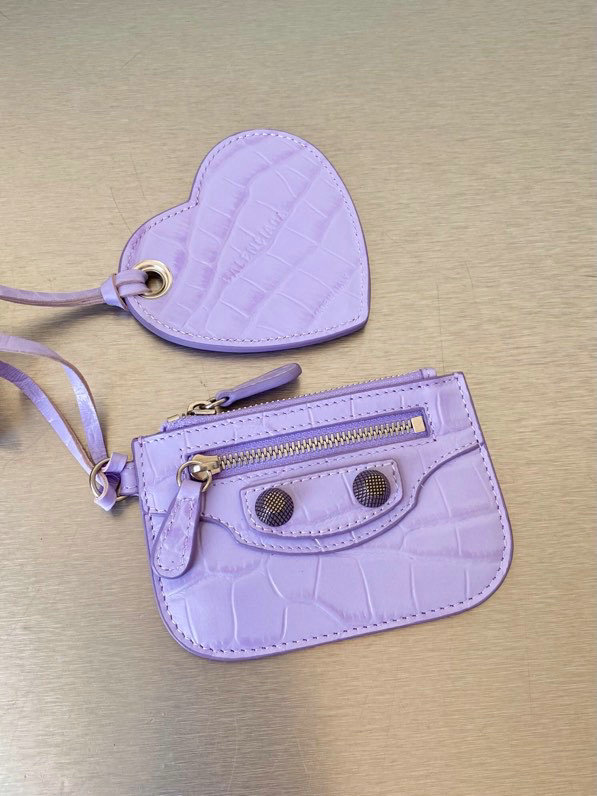 Balenciaga Le Cagole Calfskin XS Shoulder Bag Purple B67130