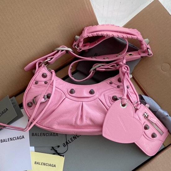 Balenciaga Le Cagole XS Shoulder Bag Pink B67130