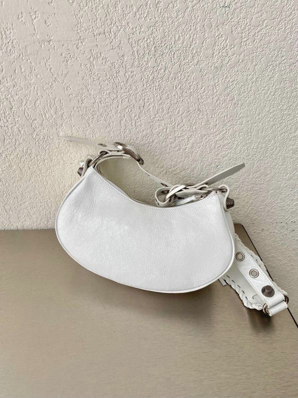 Balenciaga Le Cagole XS Shoulder Bag White B67130