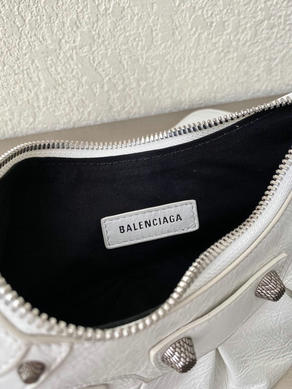 Balenciaga Le Cagole XS Shoulder Bag White B67130