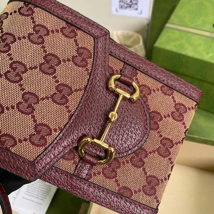 Gucci Horsebit 1955 Mini Bag Red 625615