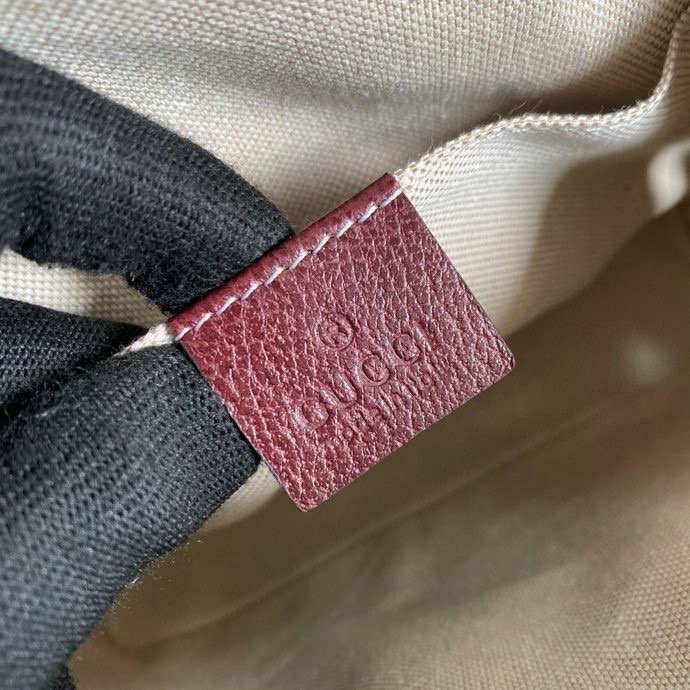 Gucci Horsebit 1955 Small Handbag Red 677212