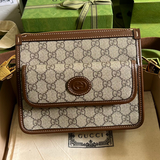 Gucci Messenger bag with Interlocking G 674164