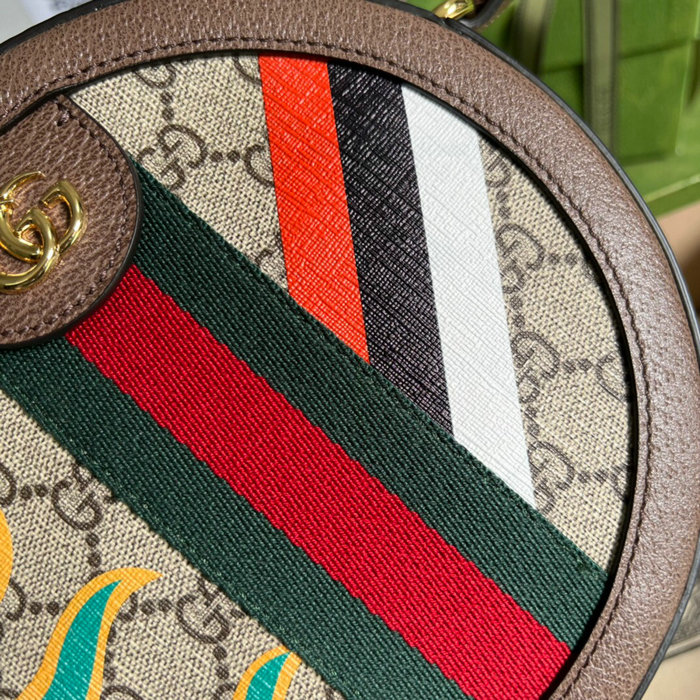 Gucci Round shoulder bag with Double G 574978