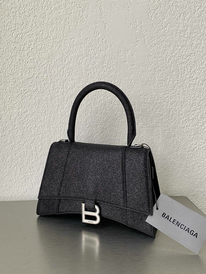 Balenciaga Hourglass Glitter Top Handle Bag B59354B13