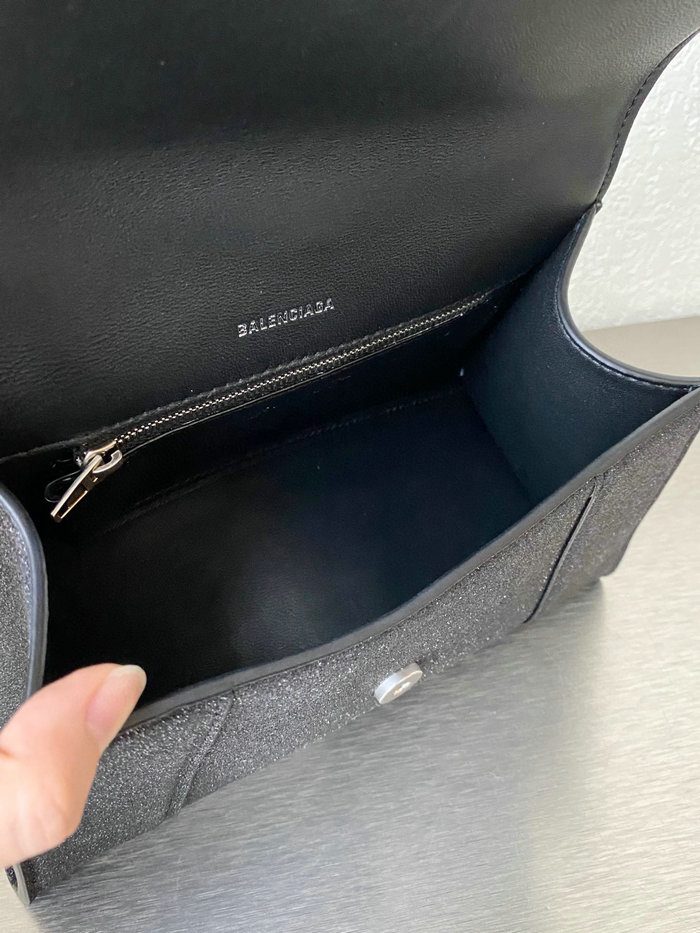 Balenciaga Hourglass Glitter Top Handle Bag B59354B13