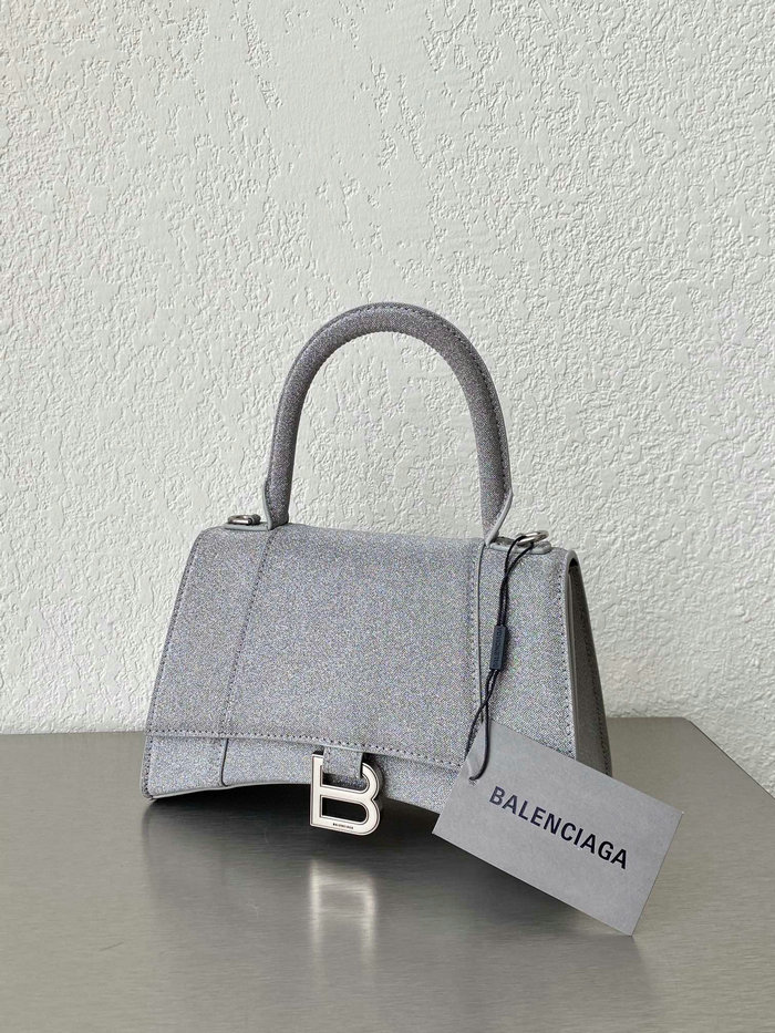 Balenciaga Hourglass Glitter Top Handle Bag B59354B14