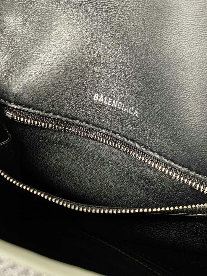 Balenciaga Hourglass Glitter Top Handle Bag B59354B14