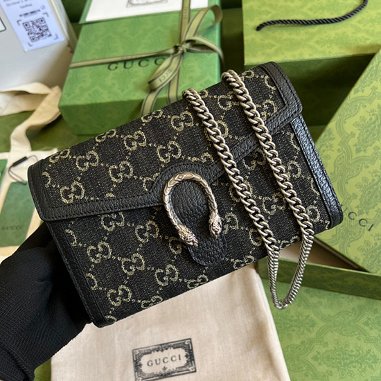 Gucci Dionysus Mini Chain Bag Black 401231
