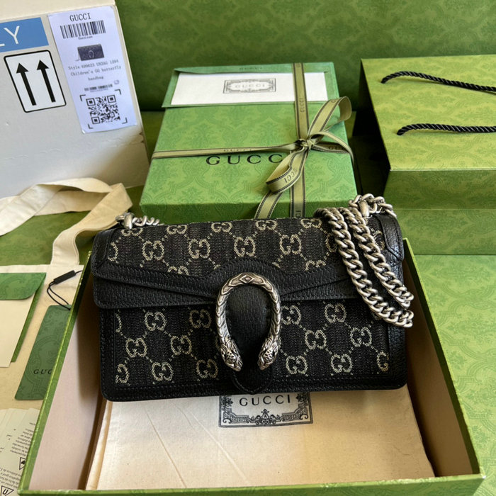 Gucci Dionysus small shoulder bag Black 499623