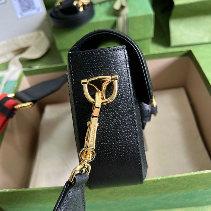 Gucci Horsebit 1955 Mini Bag Black 658574