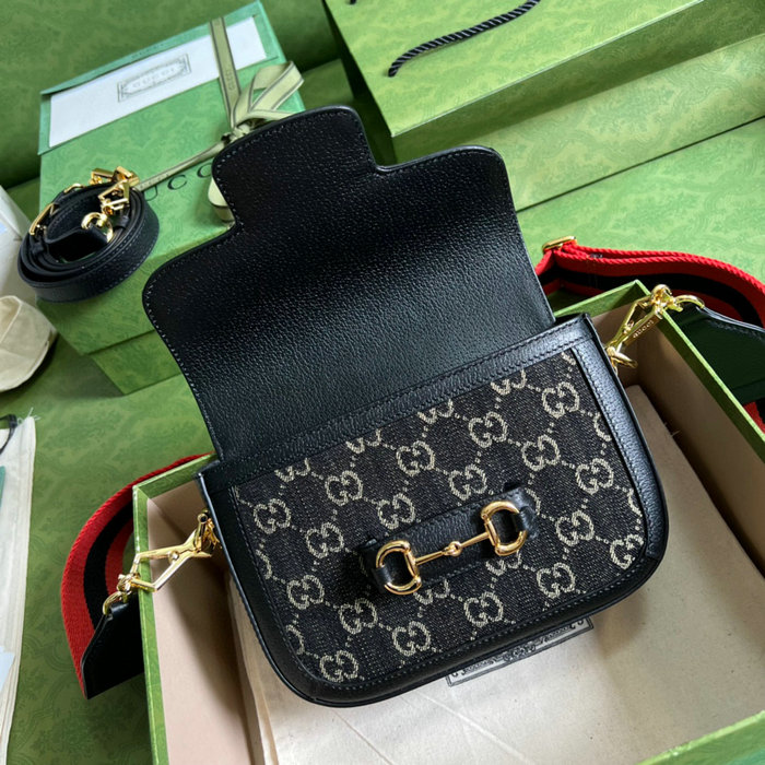 Gucci Horsebit 1955 Mini Bag Black 658574