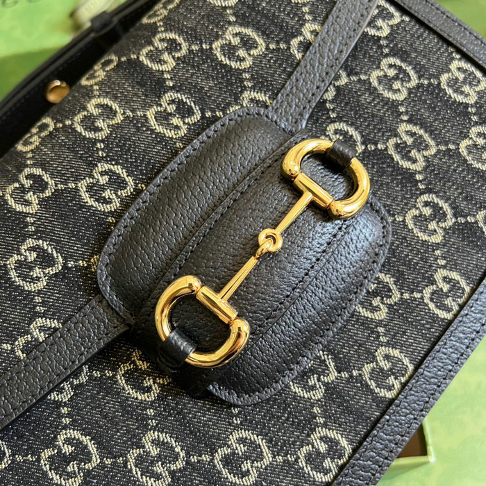 Gucci Horsebit 1955 Small Bag Black 602204