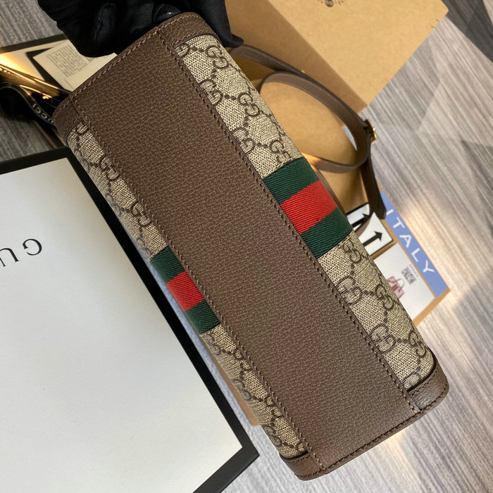 Gucci Ophidia small GG tote bag Brown 547551