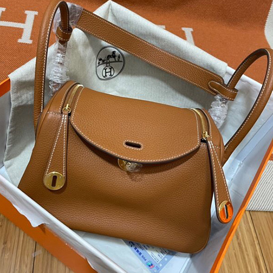 Hermes Clemence Leather Lindy Bag HL1926302