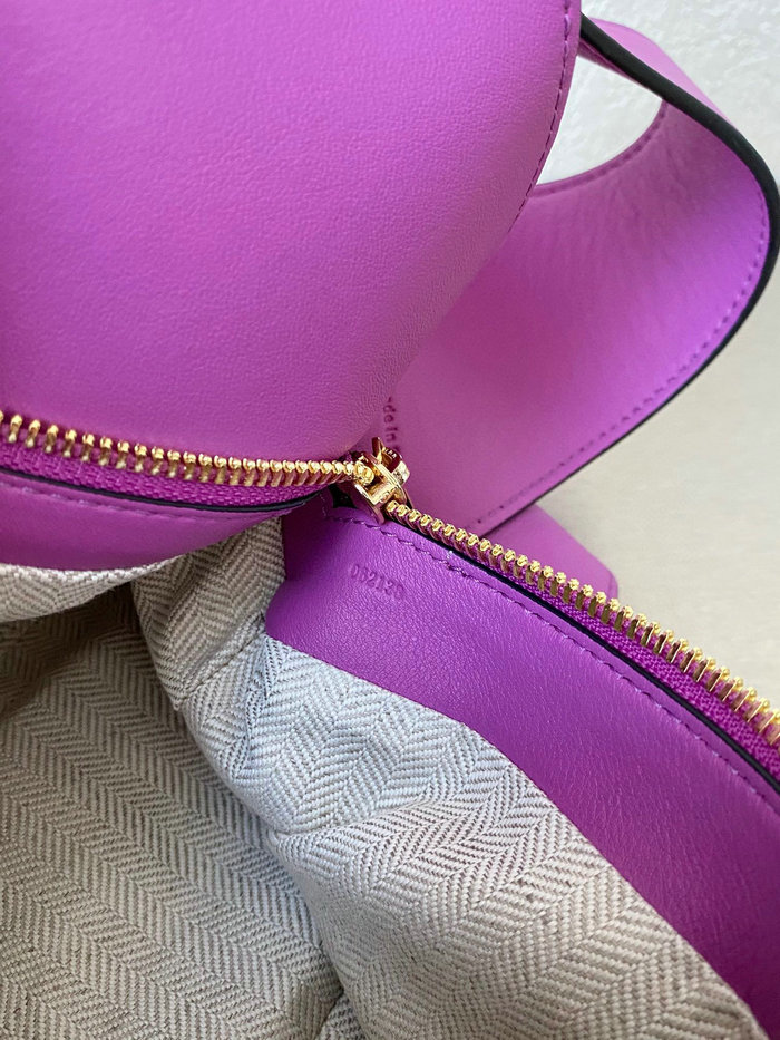 Loewe Puzzle Hobo Shoulder Bag Purple 51067