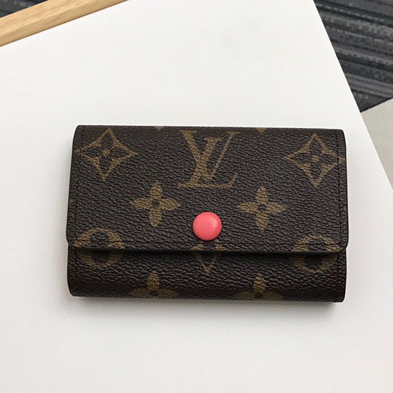 Louis Vuitton 6 KEY HOLDER Peach M60701