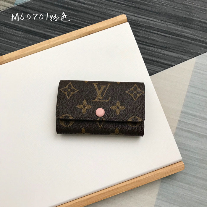 Louis Vuitton 6 KEY HOLDER Pink M60701