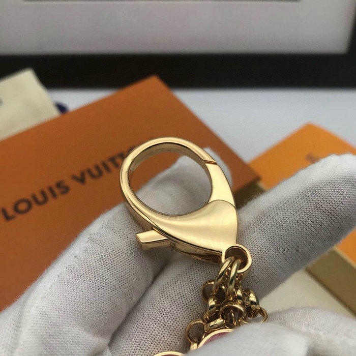 Louis Vuitton Bag Charm and Key Holder Beige M67119